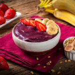 Açai,With,Strawberry,And,Banana.,Brazilian,Acai.